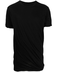T-shirt à col rond noir Rick Owens