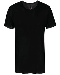 T-shirt à col rond noir Rick Owens