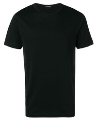 T-shirt à col rond noir Ron Dorff