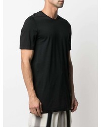 T-shirt à col rond noir Rick Owens DRKSHDW