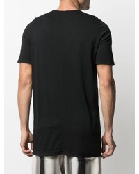 T-shirt à col rond noir Rick Owens DRKSHDW