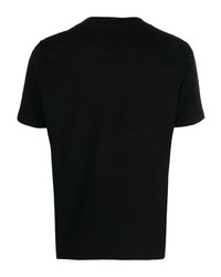 T-shirt à col rond noir Cenere Gb