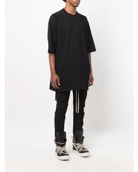 T-shirt à col rond noir Rick Owens