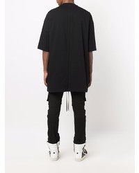 T-shirt à col rond noir Rick Owens