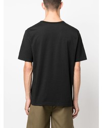 T-shirt à col rond noir Séfr
