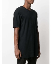 T-shirt à col rond noir 11 By Boris Bidjan Saberi