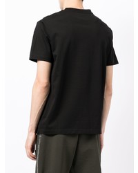 T-shirt à col rond noir Emporio Armani