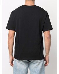 T-shirt à col rond noir A.P.C.