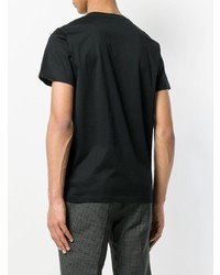 T-shirt à col rond noir Jil Sander