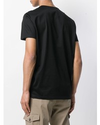 T-shirt à col rond noir Low Brand