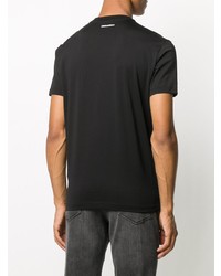 T-shirt à col rond noir DSQUARED2