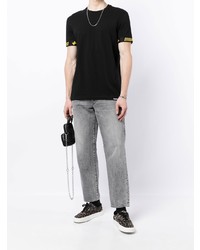 T-shirt à col rond noir DSQUARED2