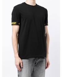 T-shirt à col rond noir DSQUARED2