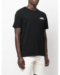 T-shirt à col rond noir MAISON KITSUNÉ