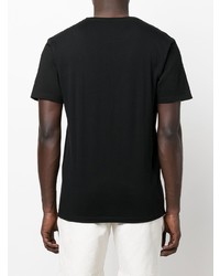 T-shirt à col rond noir MAISON KITSUNÉ