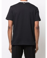 T-shirt à col rond noir Raf Simons X Fred Perry