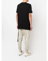 T-shirt à col rond noir Rick Owens DRKSHDW