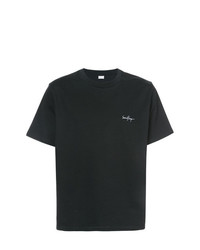 T-shirt à col rond noir Second/Layer