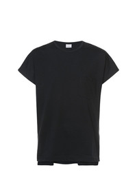 T-shirt à col rond noir Second/Layer