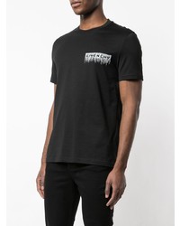 T-shirt à col rond noir Givenchy