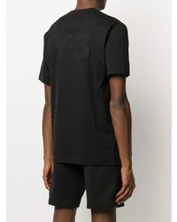 T-shirt à col rond noir Y-3