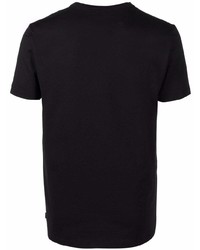 T-shirt à col rond noir Brioni