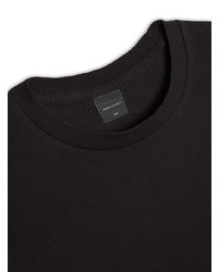 T-shirt à col rond noir John Elliott