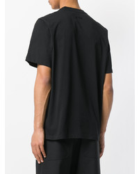 T-shirt à col rond noir MSGM