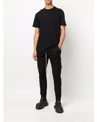 T-shirt à col rond noir Rick Owens