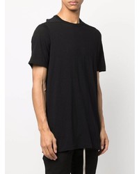 T-shirt à col rond noir Rick Owens