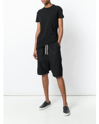 T-shirt à col rond noir Rick Owens DRKSHDW