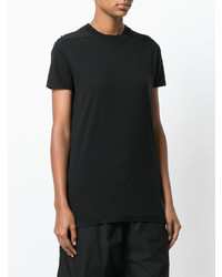 T-shirt à col rond noir Rick Owens DRKSHDW