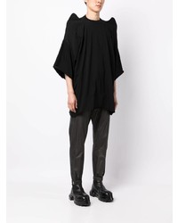 T-shirt à col rond noir Rick Owens