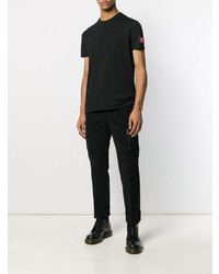 T-shirt à col rond noir DSQUARED2