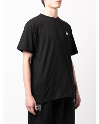 T-shirt à col rond noir PATTA