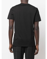 T-shirt à col rond noir Theory