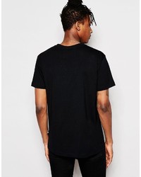 T-shirt à col rond noir Boy London