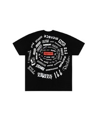 T-shirt à col rond noir Supreme