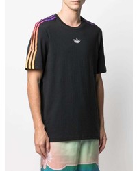 T-shirt à col rond noir adidas