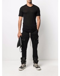 T-shirt à col rond noir Rick Owens