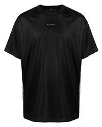 T-shirt à col rond noir Stampd