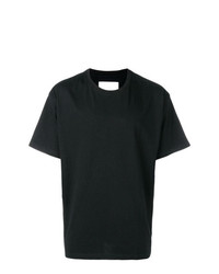 T-shirt à col rond noir Stampd