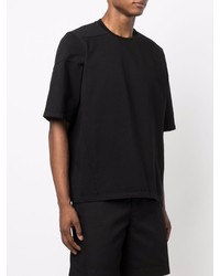 T-shirt à col rond noir Rick Owens DRKSHDW