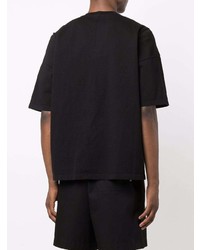 T-shirt à col rond noir Rick Owens DRKSHDW