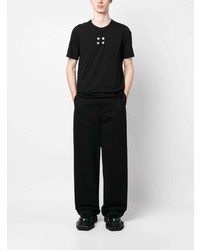 T-shirt à col rond noir Rick Owens DRKSHDW