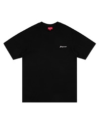 T-shirt à col rond noir Supreme