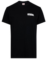 T-shirt à col rond noir Supreme