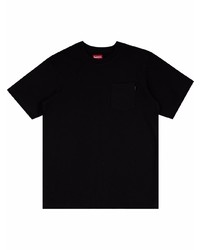 T-shirt à col rond noir Supreme