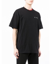 T-shirt à col rond noir Off-White