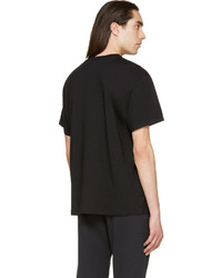 T-shirt à col rond noir Alexander Wang